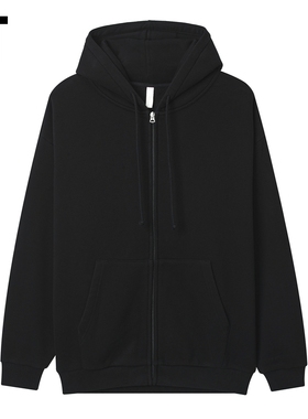 IT WITTH LOVE男装连帽拉链卫衣新款简约日常休闲外搭B3500XUO