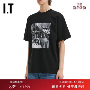 XXX男装 SELECTION 宽松短袖 T恤新款 欧美潮流照片印花半袖 GOD