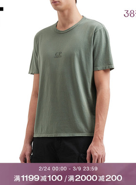 IT C.P.COMPANY男装圆领短袖T恤新款酷感日常款休闲半袖05697SMQ