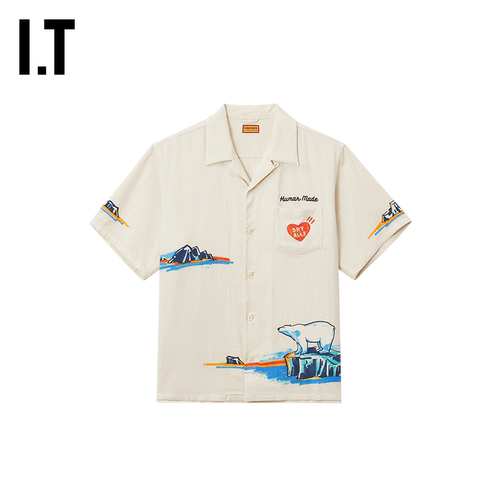 ITHUMANMADE宽松短袖衬衫