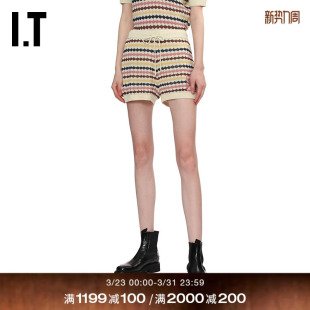 ZIMMERMANN女装 度假风编织休闲裤 针织短裤 时尚 1877ARXQ 新款