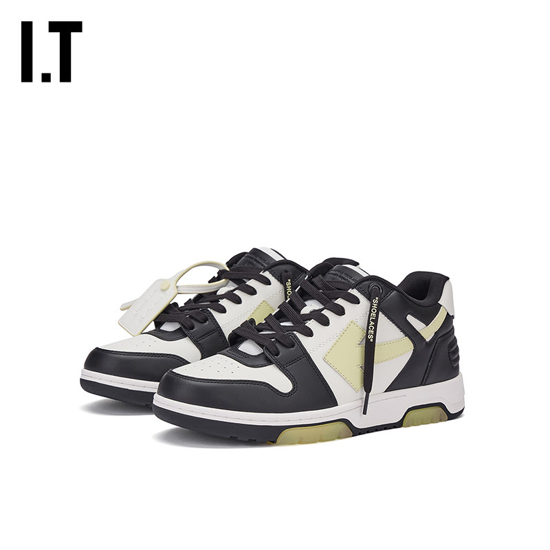 OFF-WHITE™拼色系带运动鞋图片