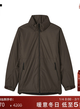 IT GOLDWIN男装立领拉链夹克新款休闲户外风纯色棉服外套L25331MP