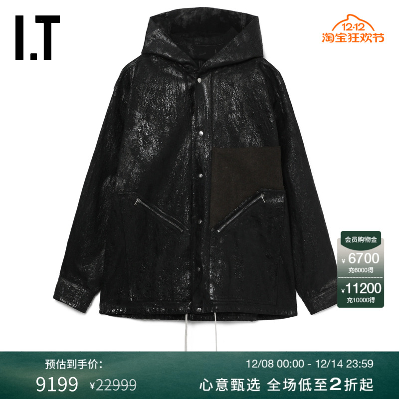 ITRickOwens连帽牛仔夹克