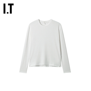 IT rag & bone女装圆领长袖T恤新款休闲基础款纯色上衣WCC23SXQ