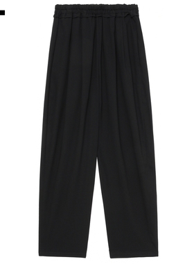 IT 日本ENFÖLD女装松紧腰休闲裤新款简约基础款纯色长裤231991XO