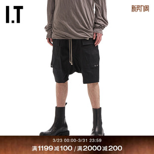 落裆工装 Owens男装 短裤 新款 2389PMQ 潮流街头风宽松休闲裤 Rick