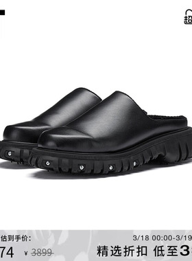 IT PHILEO男款厚底凉鞋新品时髦街头朋克潮酷包头凉拖鞋017S22MI