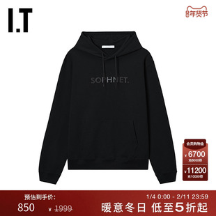 IT SOPH. SOPHNET.男装连帽卫衣新款简约休闲纯色连帽衫252077MP