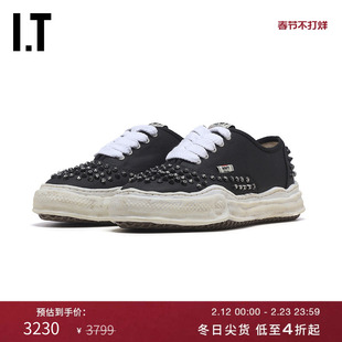 IT Mihara Yasuhiro男款厚底运动鞋新款潮酷有型铆钉缀饰休闲鞋
