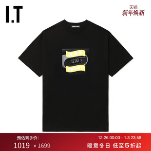 XXX男装 SELECTION 短袖 T恤新款 2FST01MP 潮流酷感印花半袖 GOD