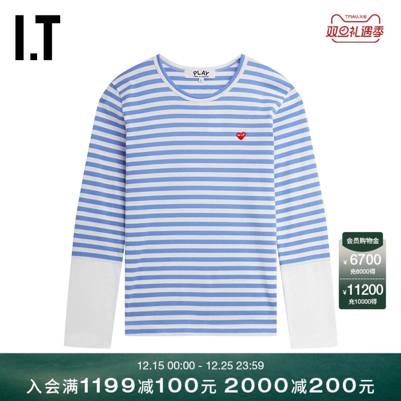 IT川久保玲男装长袖T恤