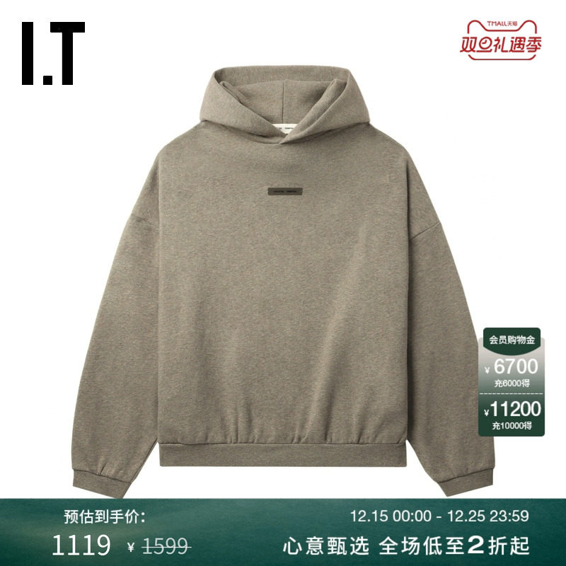 ITESSENTIALS连帽卫衣