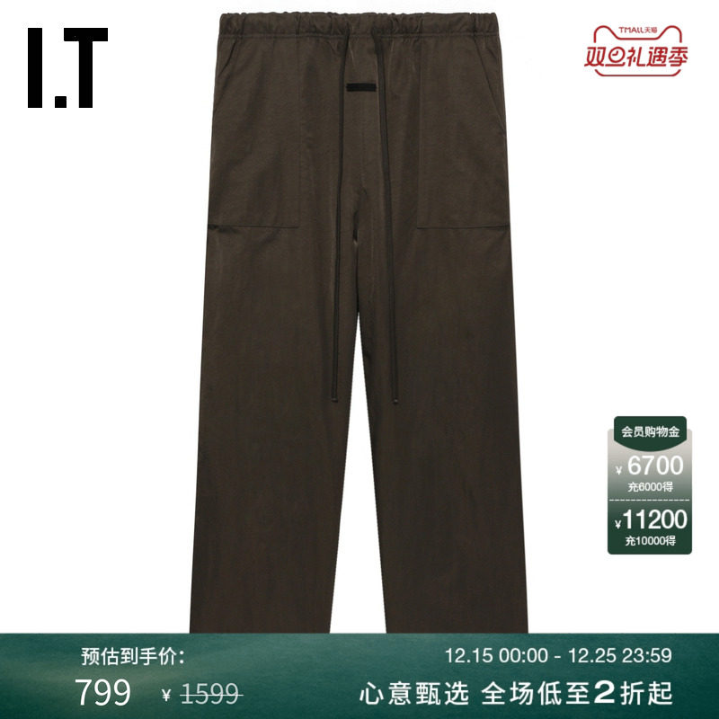 ITESSENTIALS阔腿休闲裤