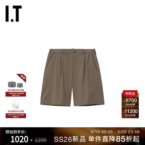ITGOLDWIN宽松短裤日常基础款