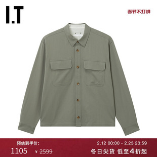 IT SOPH. SOPHNET.男装纯色长袖衬衫新款酷感有型工装上衣252027M