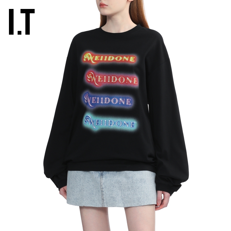 ITWe11Done宽松长袖T恤
