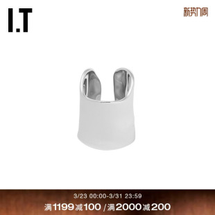 开口宽面戒指新款 WOOD女款 简洁造型感粗指环饰品101470FO TOM