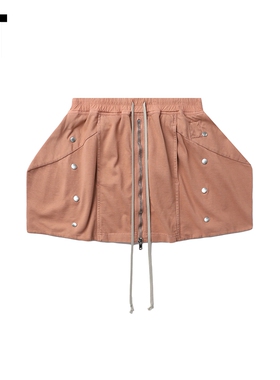 IT DRKSHDW女装长抽绳半身裙新款活力甜酷立体廓形剪裁短裙034413