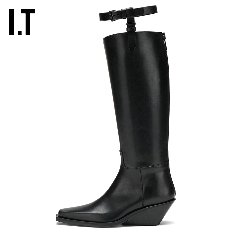 ITAnnDemeulemeester高筒靴