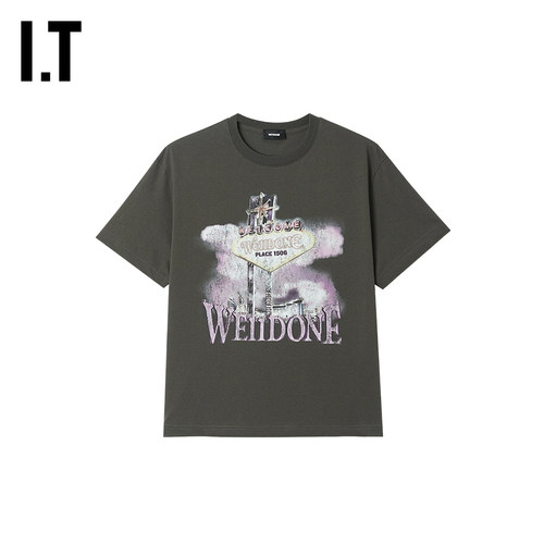 ITWe11Done短袖T恤时尚复古