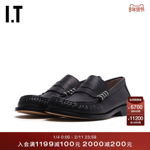 IT JW Anderson女款乐福鞋皮鞋新款时尚学院风一脚蹬皮鞋MO0001XQ