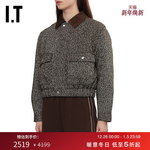 复古率性工装 翻领拉链夹克新款 短款 短外套JK7310AP BAPY女装