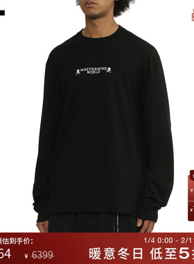 IT MASTERMIND WORLD男装多色长袖T恤新款简约酷感logo印花上衣