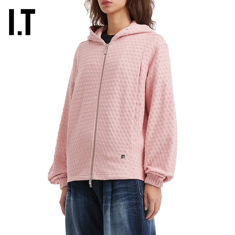 ITADERerror连帽拉链夹克