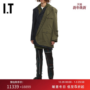 des GARCONS HOMME 解构感拼接西装 COMME PLUS男装 夹克 CDG