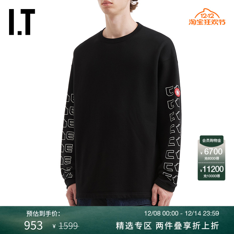 ITC.E宽松圆领卫衣简约潮流