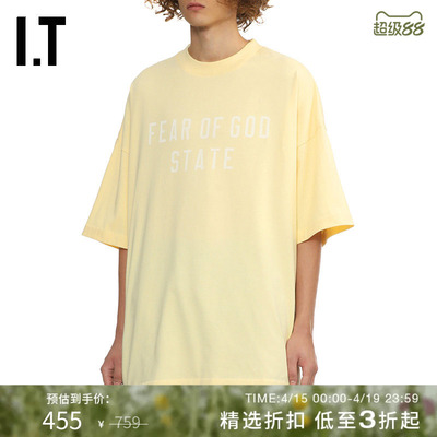 ITESSENTIALS宽松短袖T恤