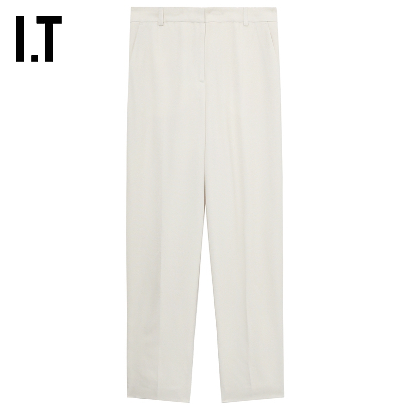 ITTOTEME袢带裤腿西装裤