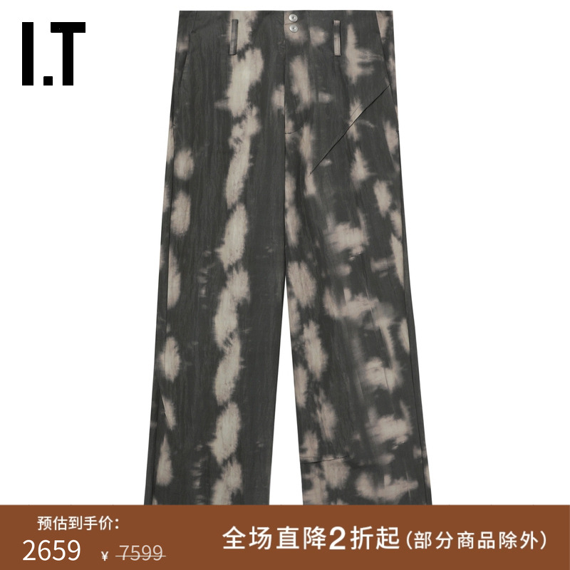 ITOmarAfridi宽松直筒裤长裤