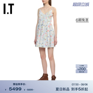 甜美清新碎花裙短裙4274DSXP ZIMMERMANN女装 细吊带连衣裙新款