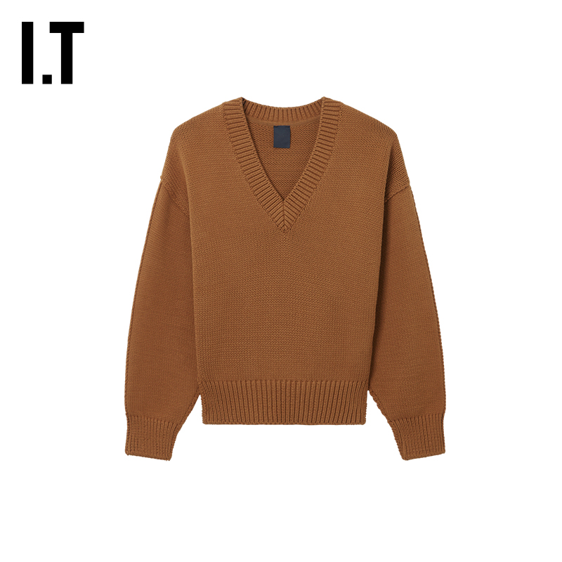 ITJUUN.JV领针织衫简洁时尚