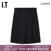 褶裥裙裤 五分裤 纯色短裤 PETER 9BLPLEMN 裤 DO男装 宽松西装 新款