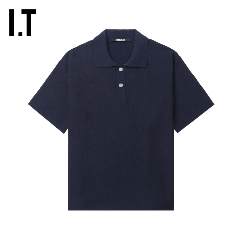 ITJACQUEMUS短袖polo针织衫