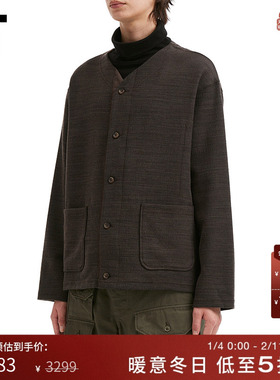 IT ENGINEERED GARMENTS男装V领排扣开衫新款简约复古外套BGJH1MP