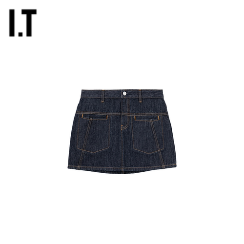 ITHELMUTLANG牛仔半身裙