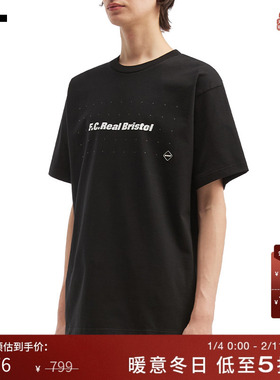 IT F.C.REAL BRISTOL男装宽松短袖T恤新款潮流个性半袖252105MP