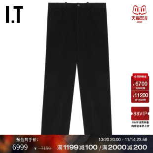 BODE男装 饰露踝休闲裤 灯芯绒长裤 复古文艺亮片装 4BT022MN 新款