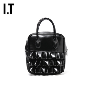 GIRL女款 手提包手拎包木耳边方形小包 GARÇONS des CDG COMME