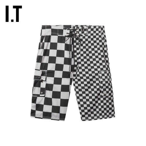 ITERL宽松直筒裤时髦酷感