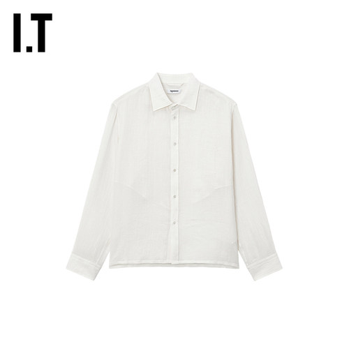 ITPRONOUNCE微透长袖衬衫