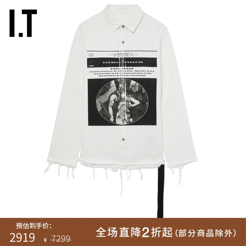 ITDRKSHDW衬衫式排扣夹克