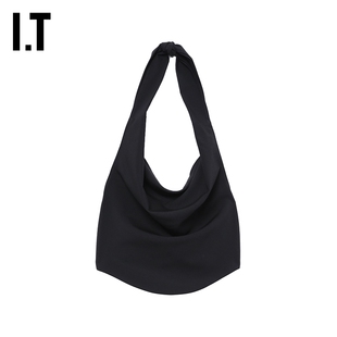 挂脖系带上衣新款 优雅时髦合身纯色短款 背心RSF010XM ROKH女装