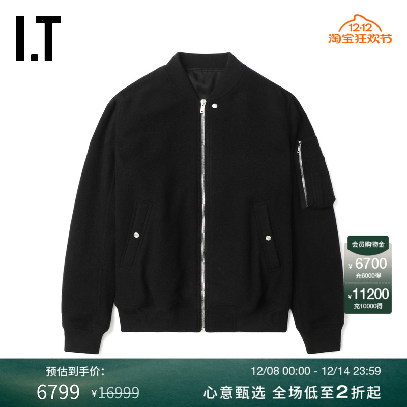 ITRickOwens拉链飞行员夹克