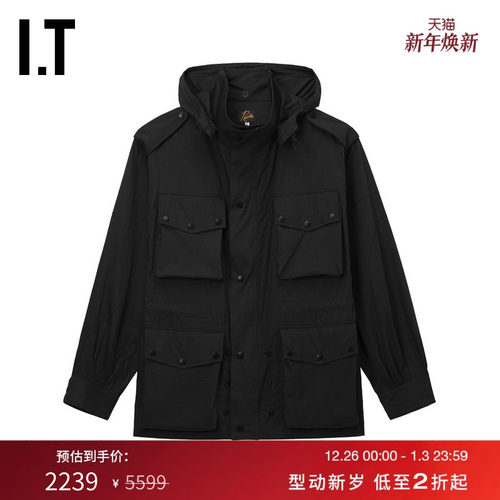 ITNEEDLES宽松连帽夹克