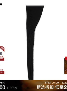 IT Rick Owens女装半身裙新品性感摩登垂坠感修身拖地长裙0371BZX